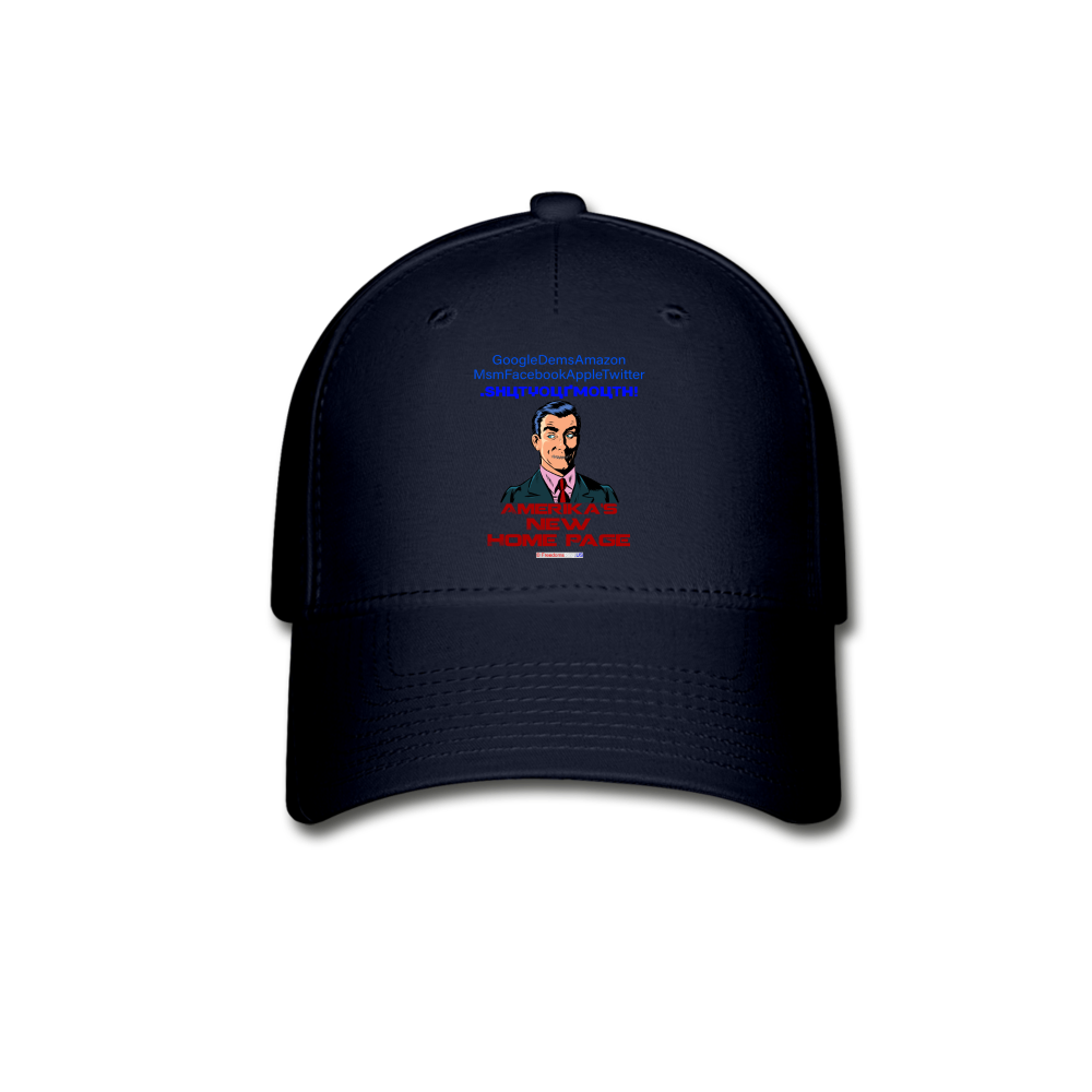 AMERIKA'S NEW HOME PAGE - Baseball Cap - navy