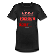 Load image into Gallery viewer, APPEASER, PROGRESSIVE, SOCIALIST - Men’s Long Body Urban Tee - black
