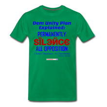 Load image into Gallery viewer, DEM UNITY PLAN - Men&#39;s Premium T-Shirt - kelly green
