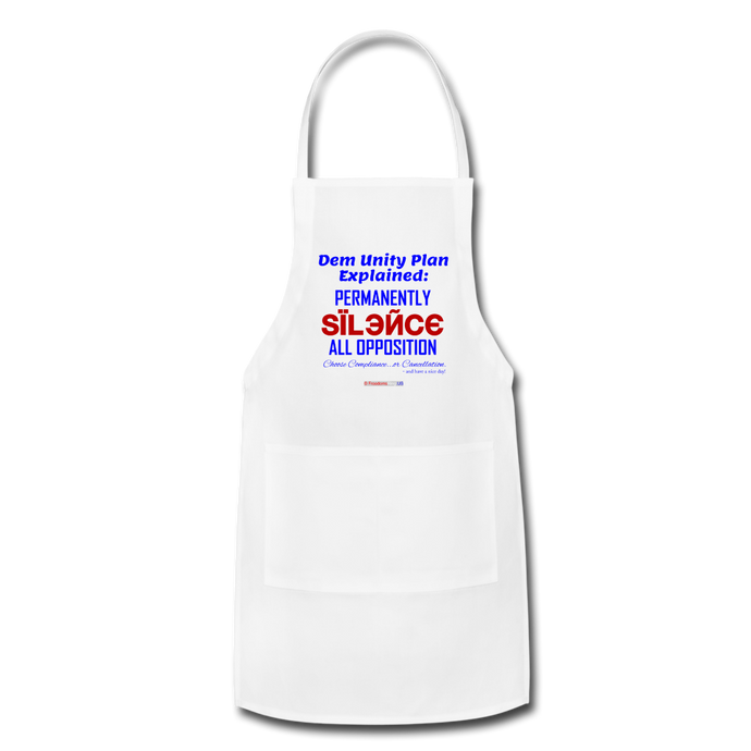 DEM UNITY PLAN - Adjustable Apron - white