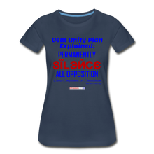 Load image into Gallery viewer, DEM UNITY PLAN - Women’s Premium Organic T-Shirt - navy
