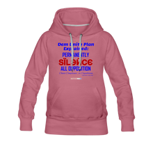 Load image into Gallery viewer, DEM UNITY PLAN - Women’s Premium Hoodie - mauve
