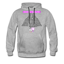 Load image into Gallery viewer, DEMSPEAK TRANSLATED - Men’s Premium Hoodie - heather gray
