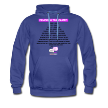 Load image into Gallery viewer, DEMSPEAK TRANSLATED - Men’s Premium Hoodie - royalblue
