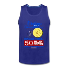 Load image into Gallery viewer, ELECTIONS HAVE CONSEQUENCES... - Men’s Premium Tank - royal blue
