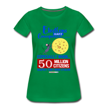 Load image into Gallery viewer, ELECTIONS HAVE CONSEQUENCES... - Women’s Premium T-Shirt - kelly green
