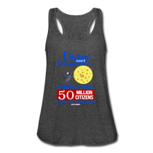 Load image into Gallery viewer, ELECTIONS HAVE CONSEQUENCES... - Women&#39;s Flowy Tank Top by Bella - deep heather
