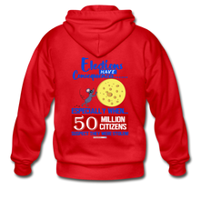 Load image into Gallery viewer, ELECTIONS HAVE CONSEQUENCES... - Gildan Heavy Blend Adult Zip Hoodie - red
