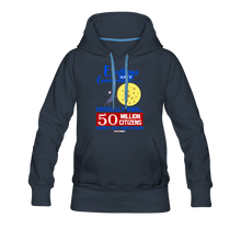 Load image into Gallery viewer, ELECTIONS HAVE CONSEQUENCES... - Women’s Premium Hoodie - navy
