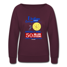 Load image into Gallery viewer, ELECTIONS HAVE CONSEQUENCES... - Women’s Crewneck Sweatshirt - plum
