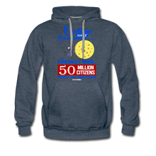 Load image into Gallery viewer, ELECTIONS HAVE CONSEQUENCES... - Men’s Premium Hoodie - heather denim
