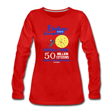 Load image into Gallery viewer, ELECTIONS HAVE CONSEQUENCES... - Women&#39;s Premium Long Sleeve T-Shirt - red
