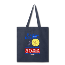 Load image into Gallery viewer, ELECTIONS HAVE CONSEQUENCES... - Tote Bag - navy
