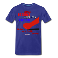 Load image into Gallery viewer, GOODBYE AMERICAN FREEDOM - Men&#39;s Premium T-Shirt - royal blue
