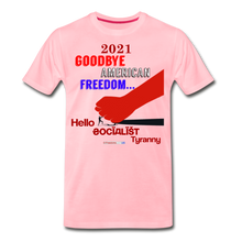 Load image into Gallery viewer, GOODBYE AMERICAN FREEDOM - Men&#39;s Premium T-Shirt - pink
