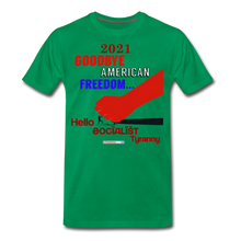 Load image into Gallery viewer, GOODBYE AMERICAN FREEDOM - Men&#39;s Premium T-Shirt - kelly green
