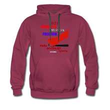 Load image into Gallery viewer, GOODBYE AMERICAN FREEDOM - Men’s Premium Hoodie - burgundy
