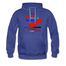 Load image into Gallery viewer, GOODBYE AMERICAN FREEDOM - Men’s Premium Hoodie - royalblue
