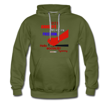 Load image into Gallery viewer, GOODBYE AMERICAN FREEDOM - Men’s Premium Hoodie - olive green
