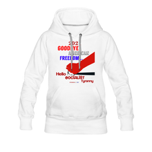 Load image into Gallery viewer, GOODBYE AMERICAN FREEDOM - Women’s Premium Hoodie - white
