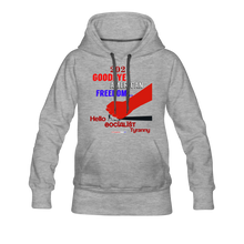 Load image into Gallery viewer, GOODBYE AMERICAN FREEDOM - Women’s Premium Hoodie - heather gray
