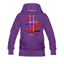 Load image into Gallery viewer, GOODBYE AMERICAN FREEDOM - Women’s Premium Hoodie - purple
