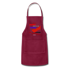 Load image into Gallery viewer, GOODBYE AMERICAN FREEDOM - Adjustable Apron - burgundy
