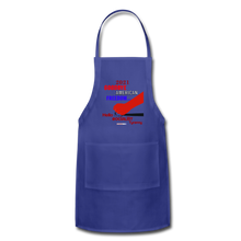 Load image into Gallery viewer, GOODBYE AMERICAN FREEDOM - Adjustable Apron - royal blue
