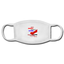 Load image into Gallery viewer, GOODBYE AMERICAN FREEDOM - Face Mask - white/white
