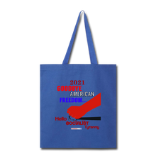 Load image into Gallery viewer, GOODBYE AMERICAN FREEDOM - Tote Bag - royal blue
