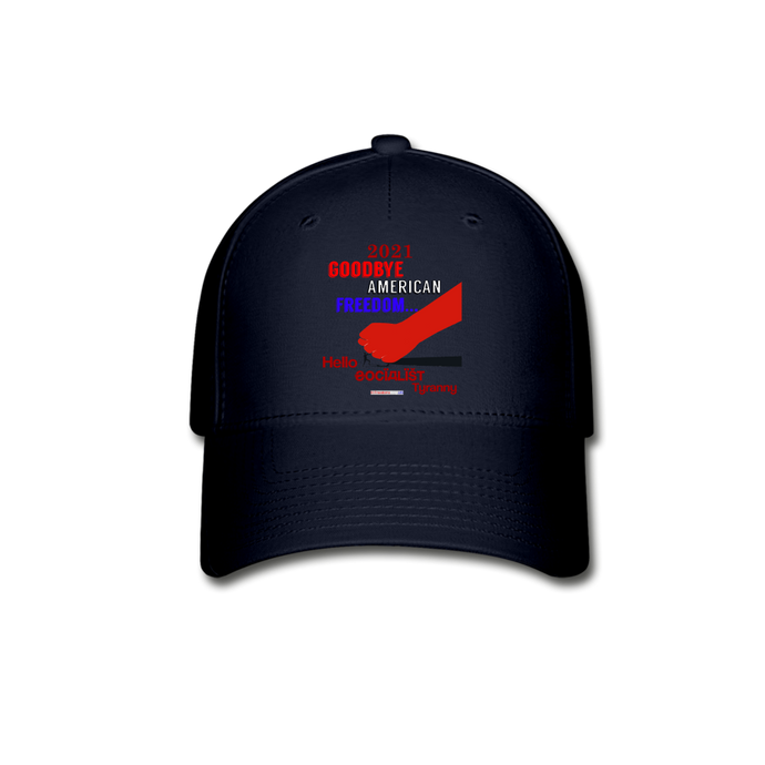 GOODBYE AMERICAN FREEDOM - Baseball Cap - navy