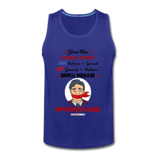 Load image into Gallery viewer, YOUR NEW WORLD ORDER - Men’s Premium Tank - royal blue
