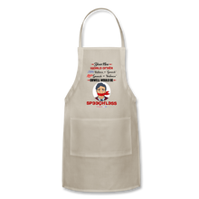 Load image into Gallery viewer, YOUR NEW WORLD ORDER - Adjustable Apron - natural
