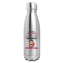 Load image into Gallery viewer, YOUR NEW WORLD ORDER - Insulated Stainless Steel Water Bottle - silver
