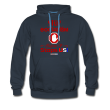 Load image into Gallery viewer, STOP SOCIALISM, BEFORE IT STOPS US! - Men’s Premium Hoodie - navy
