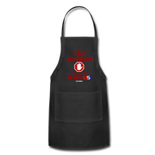 Load image into Gallery viewer, STOP SOCIALISM, BEFORE IT STOPS US! - Adjustable Apron - black
