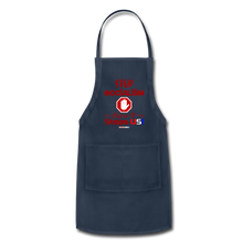 Load image into Gallery viewer, STOP SOCIALISM, BEFORE IT STOPS US! - Adjustable Apron - navy
