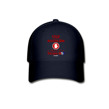 Load image into Gallery viewer, STOP SOCIALISM, BEFORE IT STOPS US! - Baseball Cap - navy
