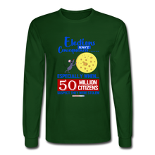 Load image into Gallery viewer, ELECTIONS HAVE CONSEQUENCES - Men&#39;s Long Sleeve T-Shirt - forest green
