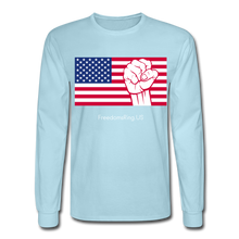 Load image into Gallery viewer, USA STRONG - Men&#39;s Long Sleeve T-Shirt - powder blue
