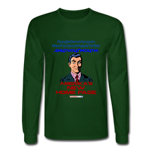 Load image into Gallery viewer, AMERIKA&#39;S NEW HOME PAGE - Men&#39;s Long Sleeve T-Shirt - forest green
