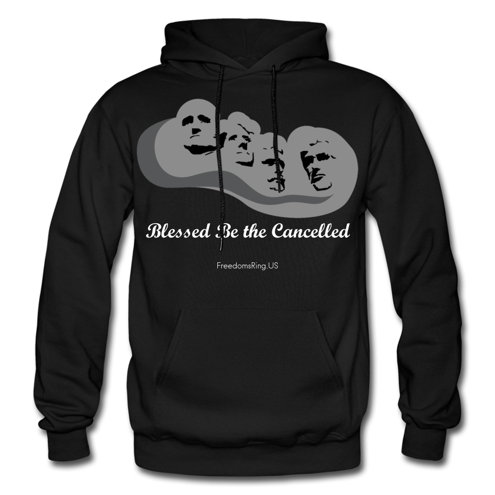 BLESSED BE THE CANCELLED - Gildan Heavy Blend Adult Hoodie - black