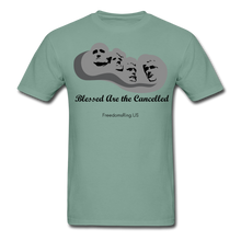 Load image into Gallery viewer, BLESSED ARE THE CANCELLED - Unisex ComfortWash Garment Dyed T-Shirt - seafoam green
