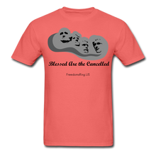 Load image into Gallery viewer, BLESSED ARE THE CANCELLED - Unisex ComfortWash Garment Dyed T-Shirt - coral
