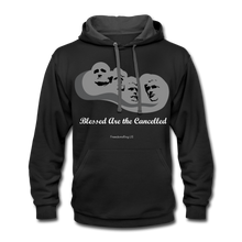 Load image into Gallery viewer, BLESSED ARE THE CANCELLED - Contrast Hoodie - black/asphalt
