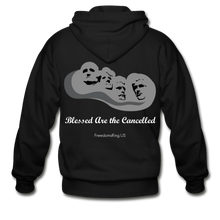 Load image into Gallery viewer, BLESSED ARE THE CANCELLED - Gildan Heavy Blend Adult Zip Hoodie - black
