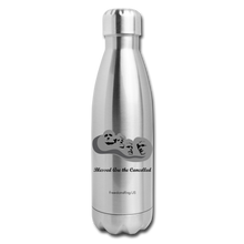 Load image into Gallery viewer, BLESSED ARE THE CANCELLED - Insulated Stainless Steel Water Bottle - silver
