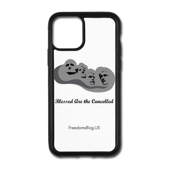 BLESSED ARE THE CANCELLED - iPhone 11 Pro Case - white/black