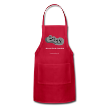 Load image into Gallery viewer, BLESSED ARE THE CANCELLED - Adjustable Apron - red
