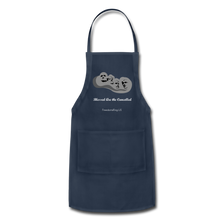 Load image into Gallery viewer, BLESSED ARE THE CANCELLED - Adjustable Apron - navy
